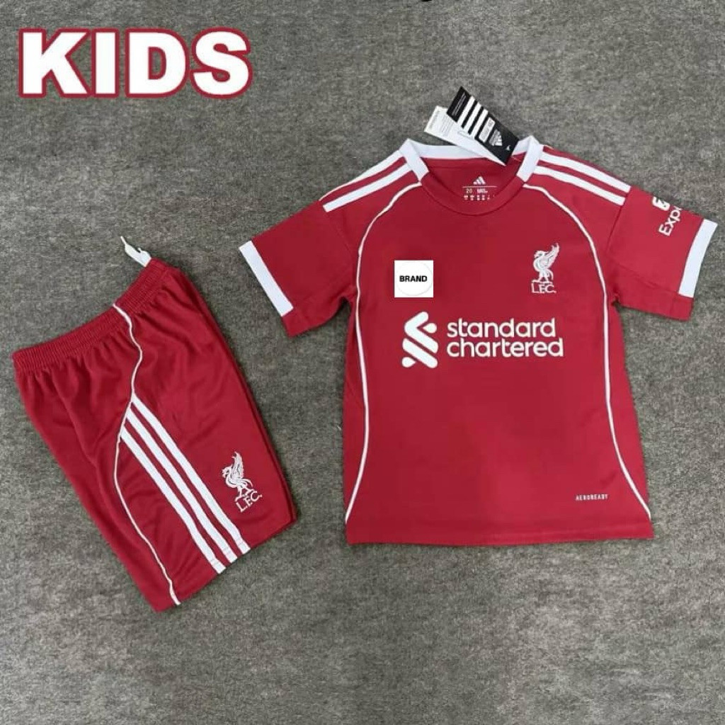 เสื้อฟุตบอลเด็ก Liverpool ฤดูกาล 2025/26