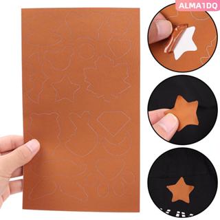 ALMA1DQ สติกเกอร์กาวตนเอง PVC สำหรับซ่อมหลุมและรอยฉีกบนแจ็คเ…