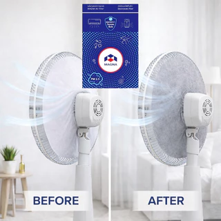 [มาตรฐาน USA] แมกน่า แผ่นกรองฝุ่น PM 2.5 กรองฝุ่นพัดลม แผ่นดักจับฝุ่น แผ่นกรองอากาศ ฟิลเตอร์กรองฝุ่น MAGNA Air Filter...