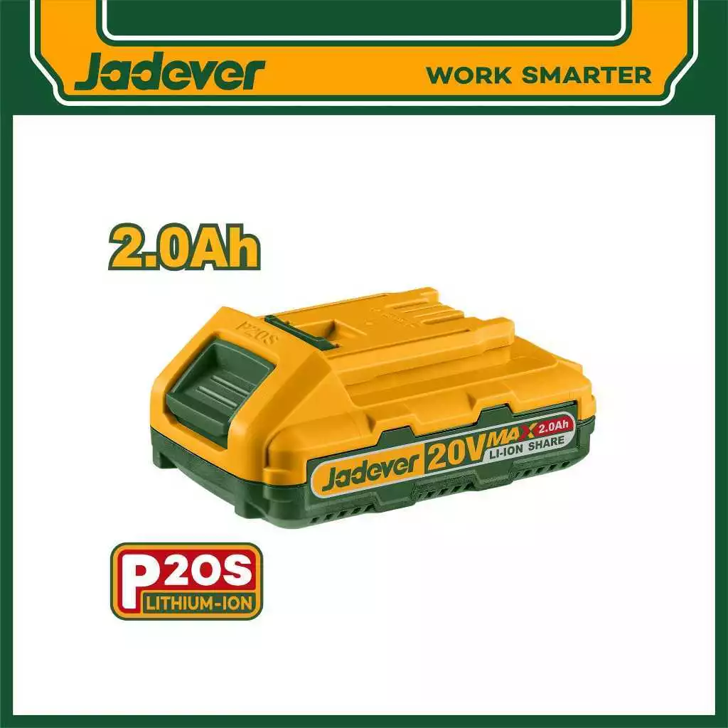 แบตเตอรี่ลิเธียมไอออน JADEVER 20V 2.0Ah รุ่น JDLBP520 thumbnail 3