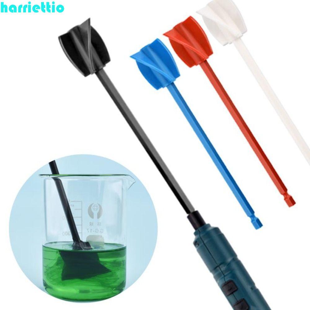 HARRIETTIO Mixer Paddle Mixer Attachment Epoxy Paint Mixer Helix Mixer Stirrer Paddle Mixing Sticks