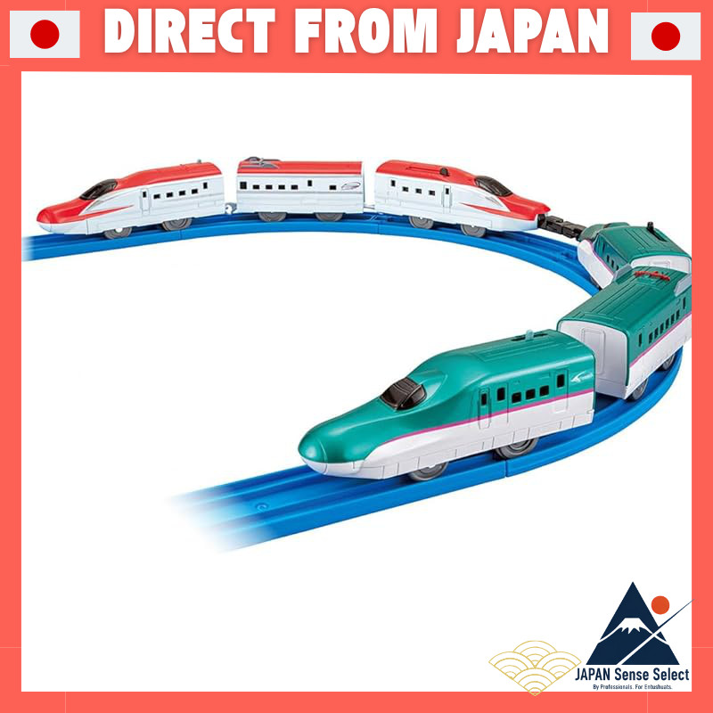 【Direct from Japan】
Takara Tomy Plarail Shinkansen Connection Set: E5 Series & E6 Series Train Toy for Ages 3 and Up