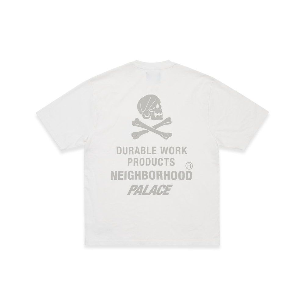 PALACE x NEIGHBORHOOD Pocket T Shirt White Unused