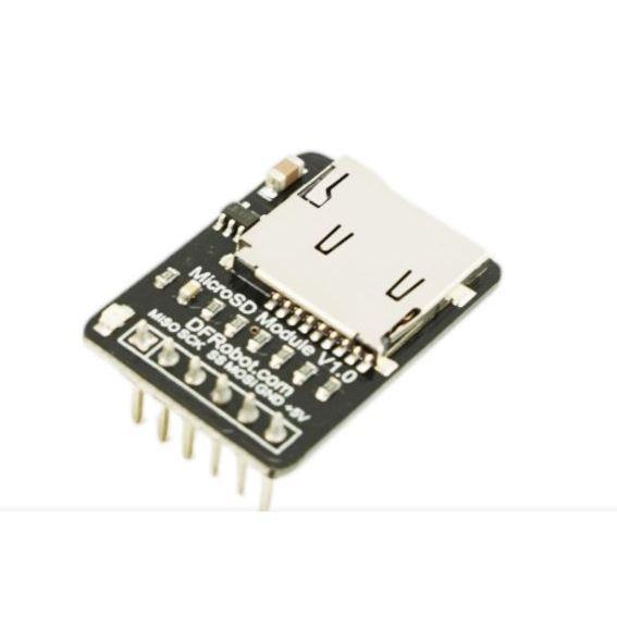 โมดูล Micro SD(TF) จาก DFRobot Fermion: โมดูลการ์ด MicroSD สําหรับ Arduino (Breakout) [Elca]