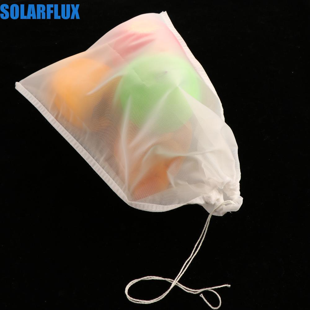 SOLARFLUX กระชอนไนลอนตาข่ายละเอียด Cold Brew Coffee Food Grade Cheesecloth Bag