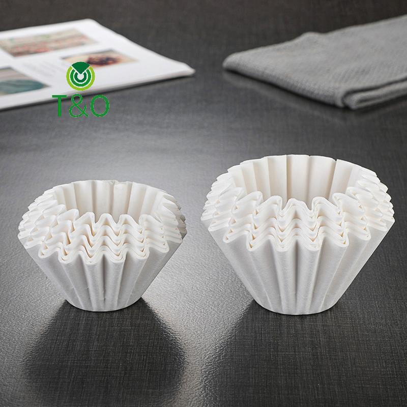 [T&OT] Wave Coffee Dripper Crystal Eye Pour Over Coffee Filter PCTG 1-2 ถ้วยเครื่องชงกาแฟด้านล่างแบน