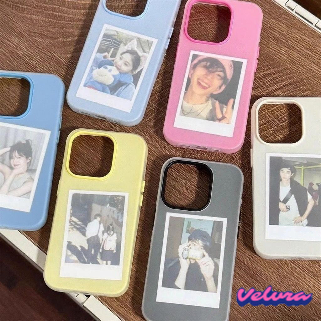 ฟรอสต์แมทท์ 2-in-1 สีแคนดี้ เข้ากันได้สำหรับ เคส สําหรับ iphone 17 16 Pro Max 7Plus XR 11 12 13 14 15 XS สีชมพูสวยงามV