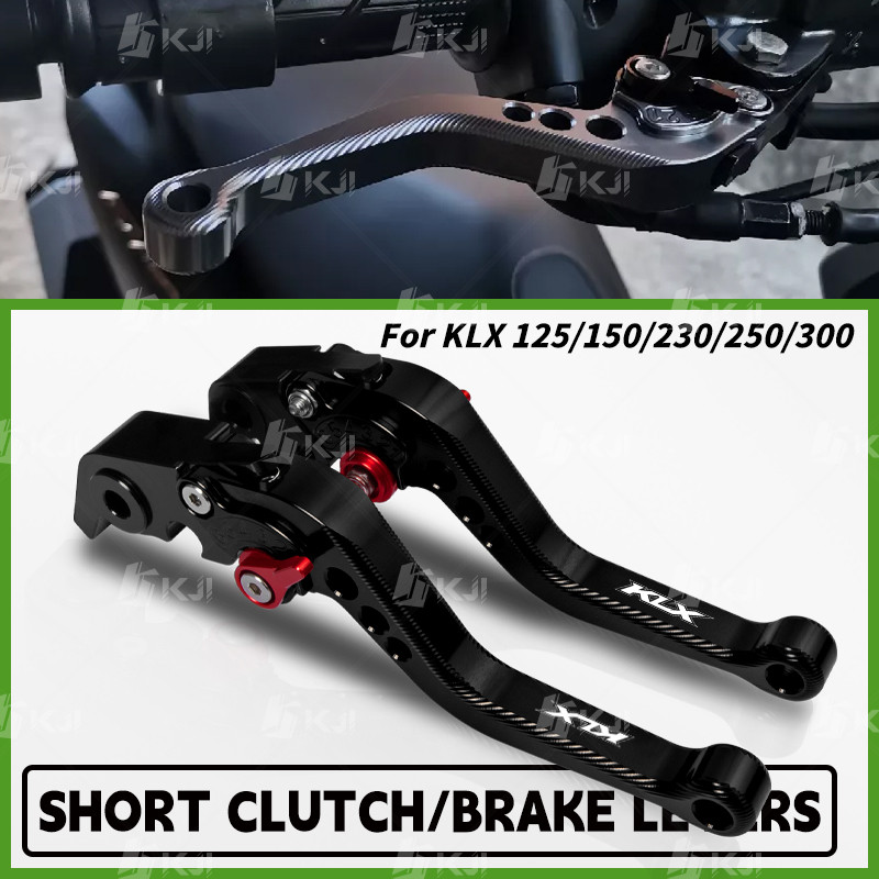 KAWASAKI สําหรับ คาวาซากิ เคแอลเอ็กซ์ 125/150/230/250/300 3ง ก้านเบรคสั้นชุดปรับจับคันโยกอุปกรณ์เสริมชิ้นส่วน