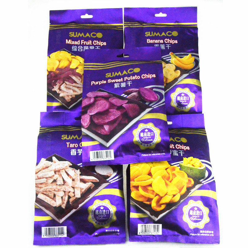 ขนมนําเข้าเวียดนาม SUMACO มังสวิรัติ Mago ผลไม้และผักแห้งครบวงจร 100g อุดมไปด้วยใยอาหาร [syf]