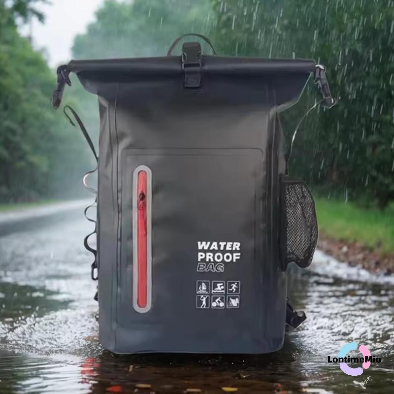 LontimeMio] กันน้ํากลางแจ้ง Bapa 25L ความจุสูง Drybag กระเป๋าเดินป่า Ba Pa ความจุขนาดใหญ่ Camping กร