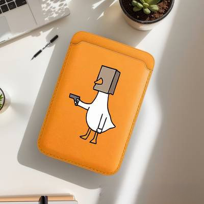 พร้อมสต็อก จัดส่งทันที⭐หมวก Duck magSafe Magnetic Card Holder เหมาะสําหรับ iphone17pro