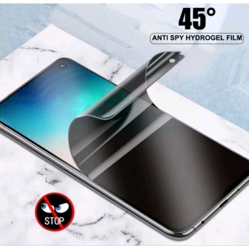 ป้องกันรอยขีดข่วน Hydrogel spy matte ตัวป้องกันหน้าจอความเป็นส่วนตัว Samsung A30 A30s A31 A32 4G 5G 