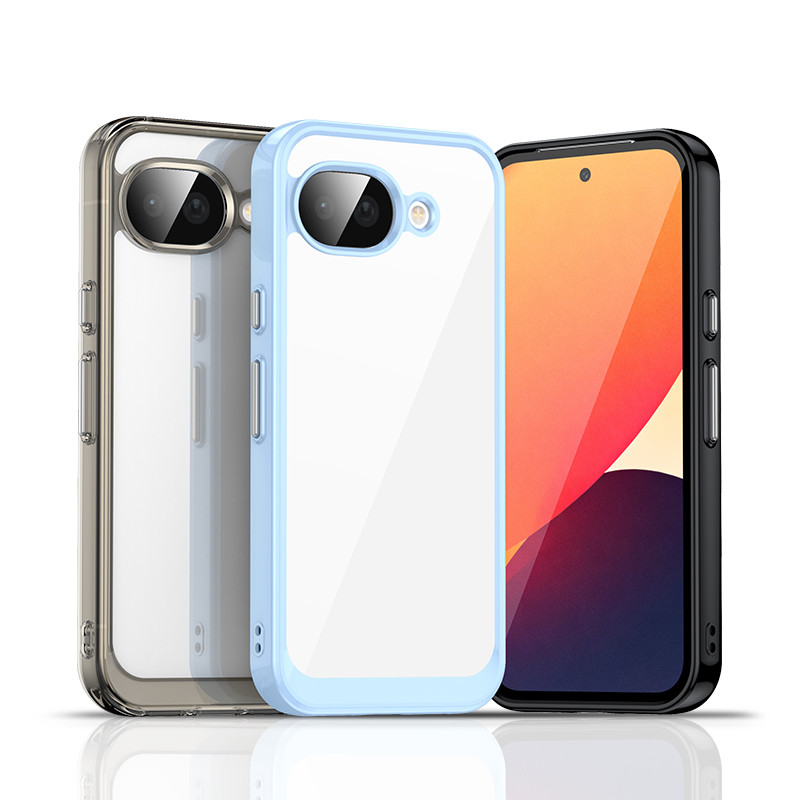 สําหรับ Google Pixel 10A Clear Case Pixel 10A ฝาครอบโปร่งแสง Soft Edge กันชนโทรศัพท์สําหรับ Google P