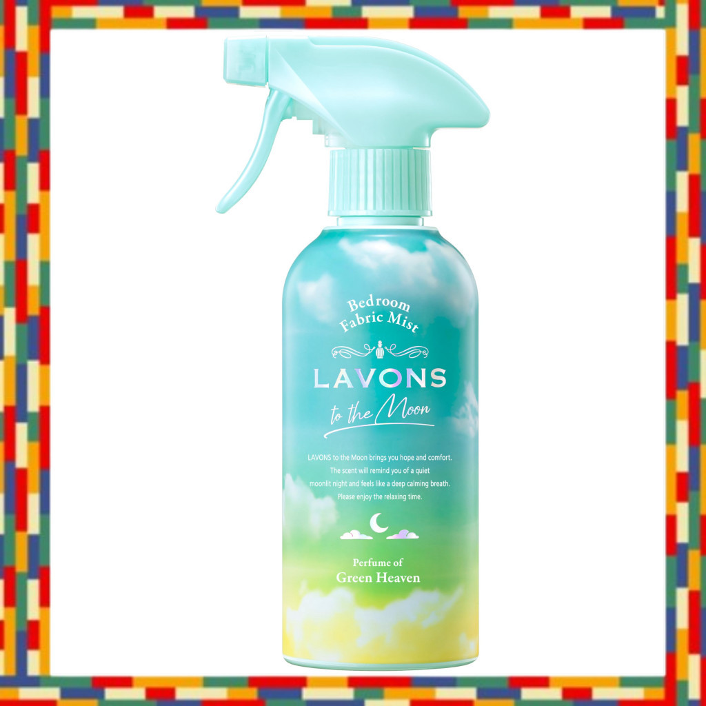 Lavons To The Moon Bedroom & Fabric Mist Green Heaven Scent 300ml