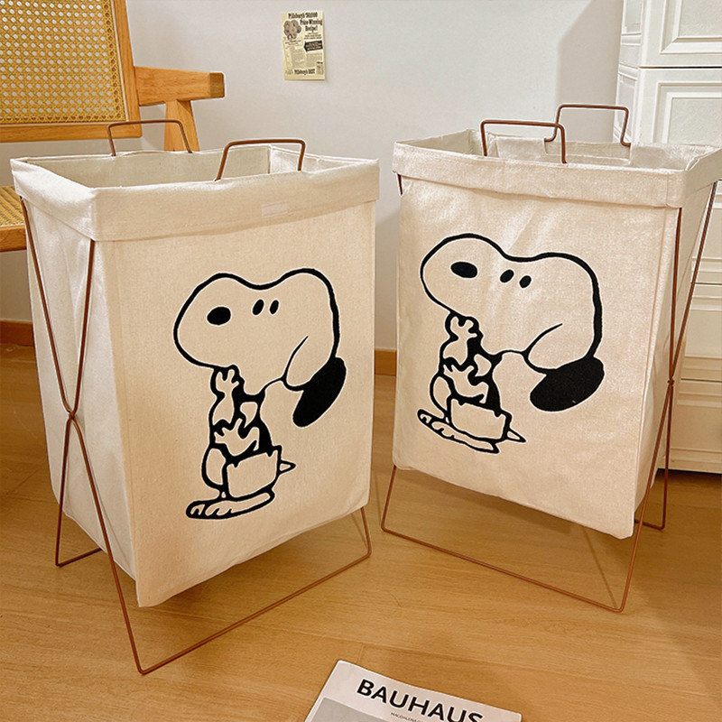 Popular~Dirty clothes storage basket for home use, foldable laundry hamper, dormitory laundry basket