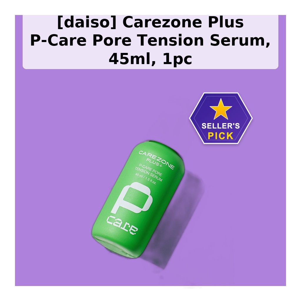 [daiso] Carezone Plus P-Care Pore Tension Serum, 45ml, 1pc / Korean Pore Serum / Refine Skin Texture