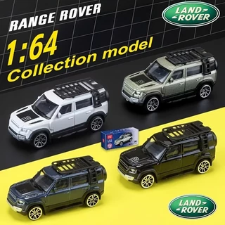 แม่แบบรถ Land Rover 1:64 Defender อัลลอยด์ สแตติก ช้อกันสะเทือน ภาพจำลองจริง สินค้าคุณภาพสำหรับนักสะสม