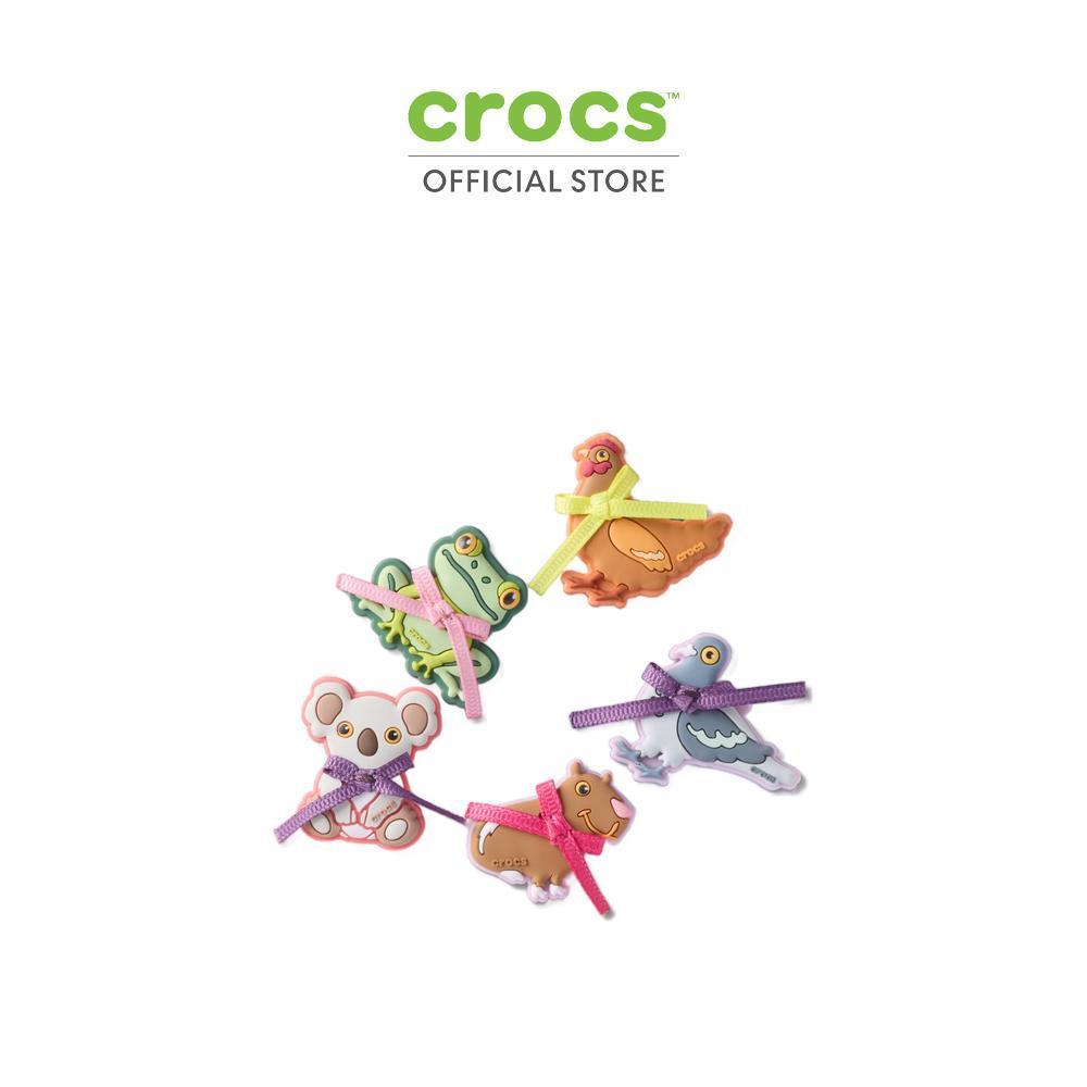 CROCS ตัวติดรองเท้า JIBBITZ™ COQUETTE ANIMAL FRIENDS 5 PACK รุ่น 10017624 - MULTICOLOR