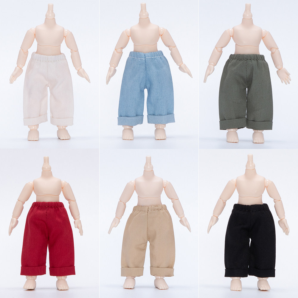 Ob11 กางเกงยีนส์กางเกง YMY ตุ๊กตา molly Nendoroid GSC YMY obitsu11 1/12 BJD BODY9