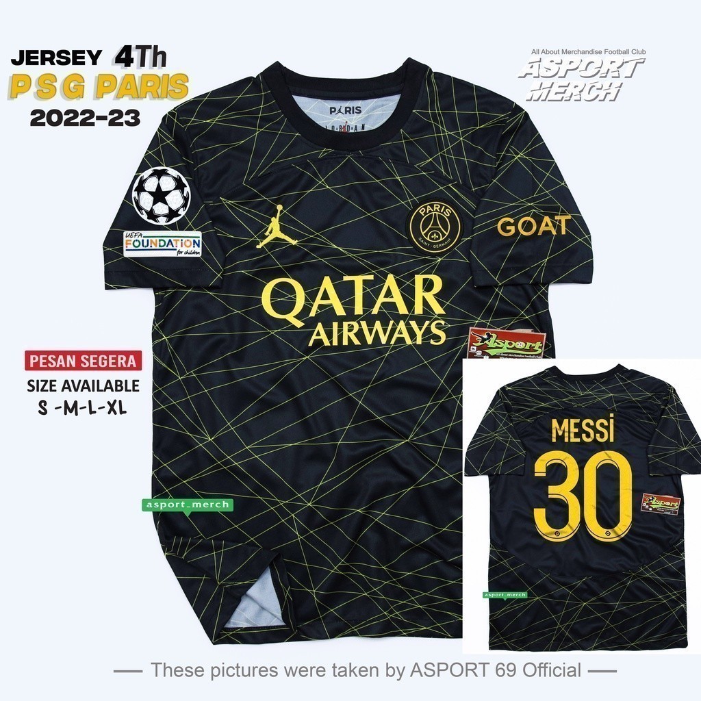 PSG P4RIS 4TH JERSEY 2022 2023