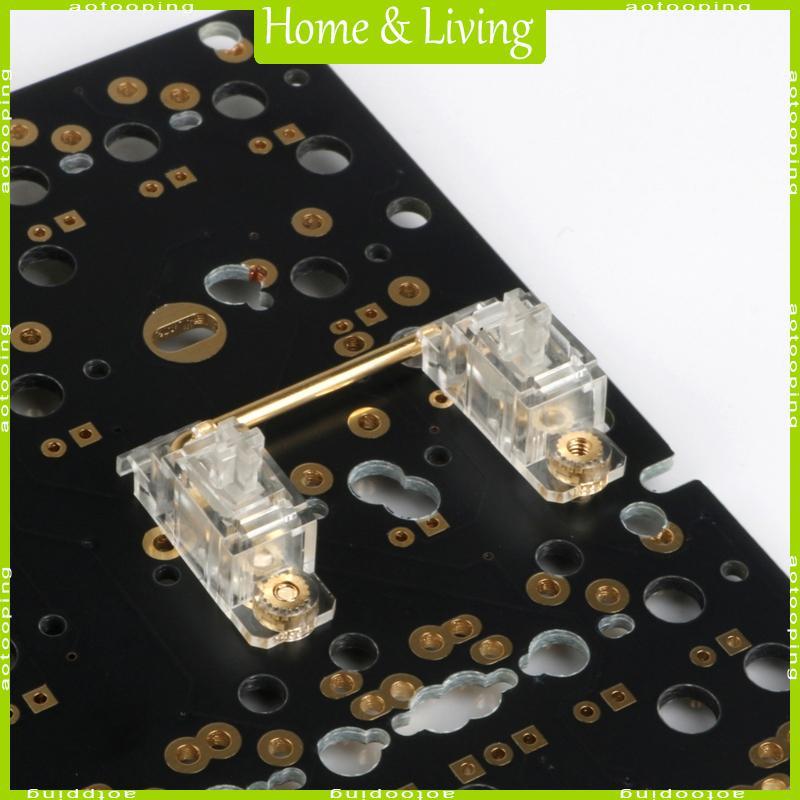 AOTOO คีย์บอร์ด PCB ติดตั้ง Stabilizer สําหรับกรณี 6 25U 2U Modifier สําหรับ Key Pl