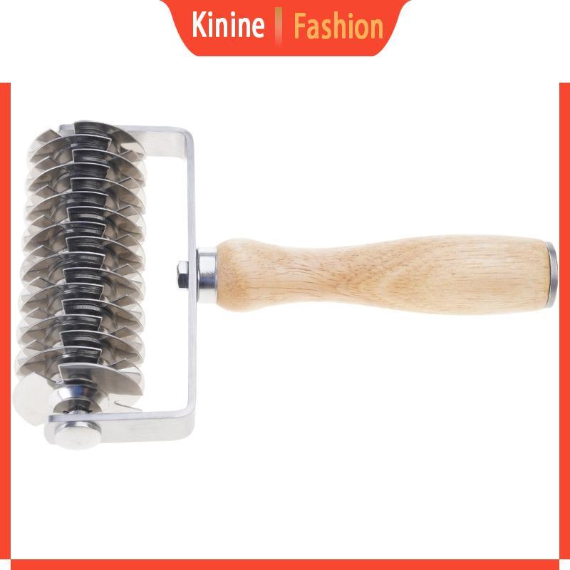 KIN Pastry Crust Roller Cutter สแตนเลสตาข่ายในครัวเรือน Baking Pastry เครื่องมือ
