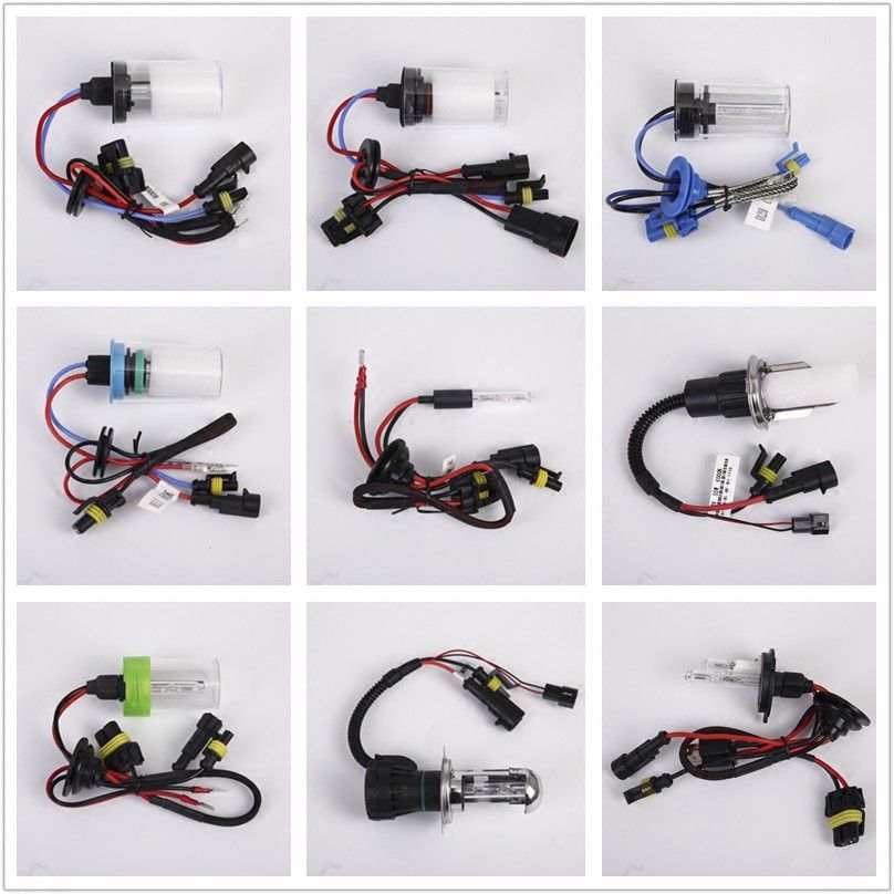 ☽☾หลอดไฟซีน่อน HID 55W/35W รุ่น H1 H3 H4 H7 9005 9012 HC21 แสงสว่างสูง อุปกรณ์ไฟหน้ารถยนต์