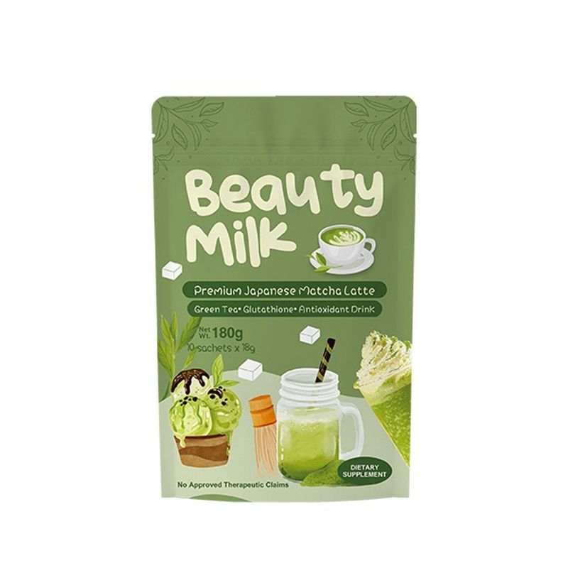 Glutathione Beauty Matcha Milk Tea3.9.6