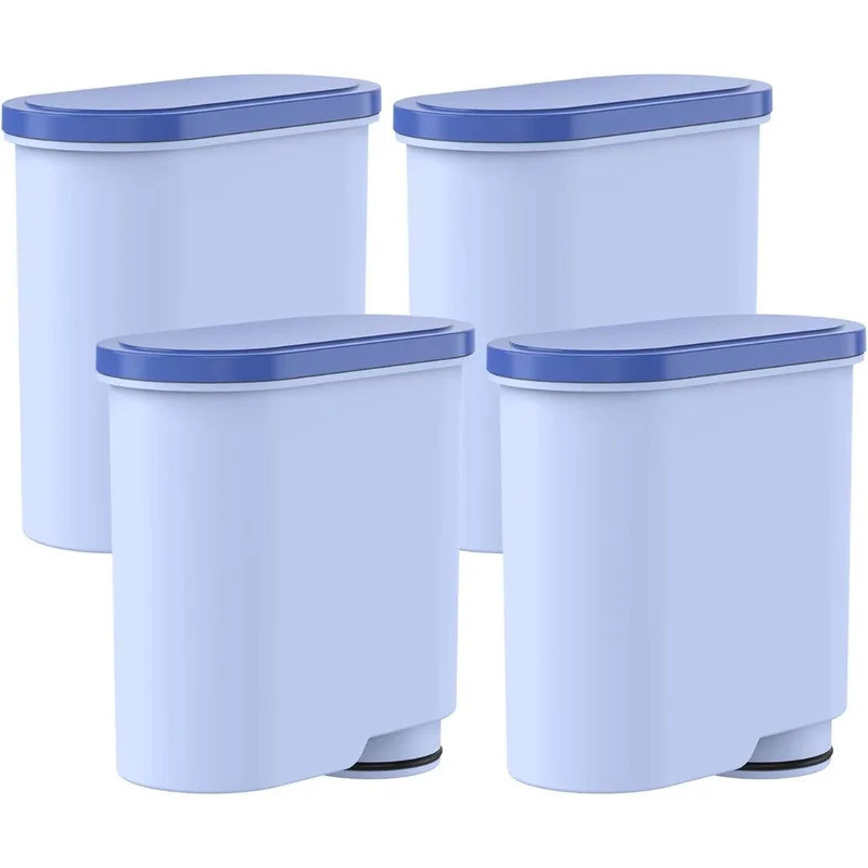เครื่องกรองน้ําเปลี่ยนแพ็คเกจ 2/4 ชิ้น เหมาะสําหรับเครื่องชงกาแฟอัตโนมัติ Philips AquaClean CA6903/1
