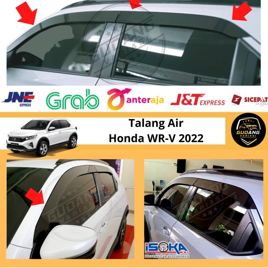 Honda WRV 2023 Slim Model Water Gutter