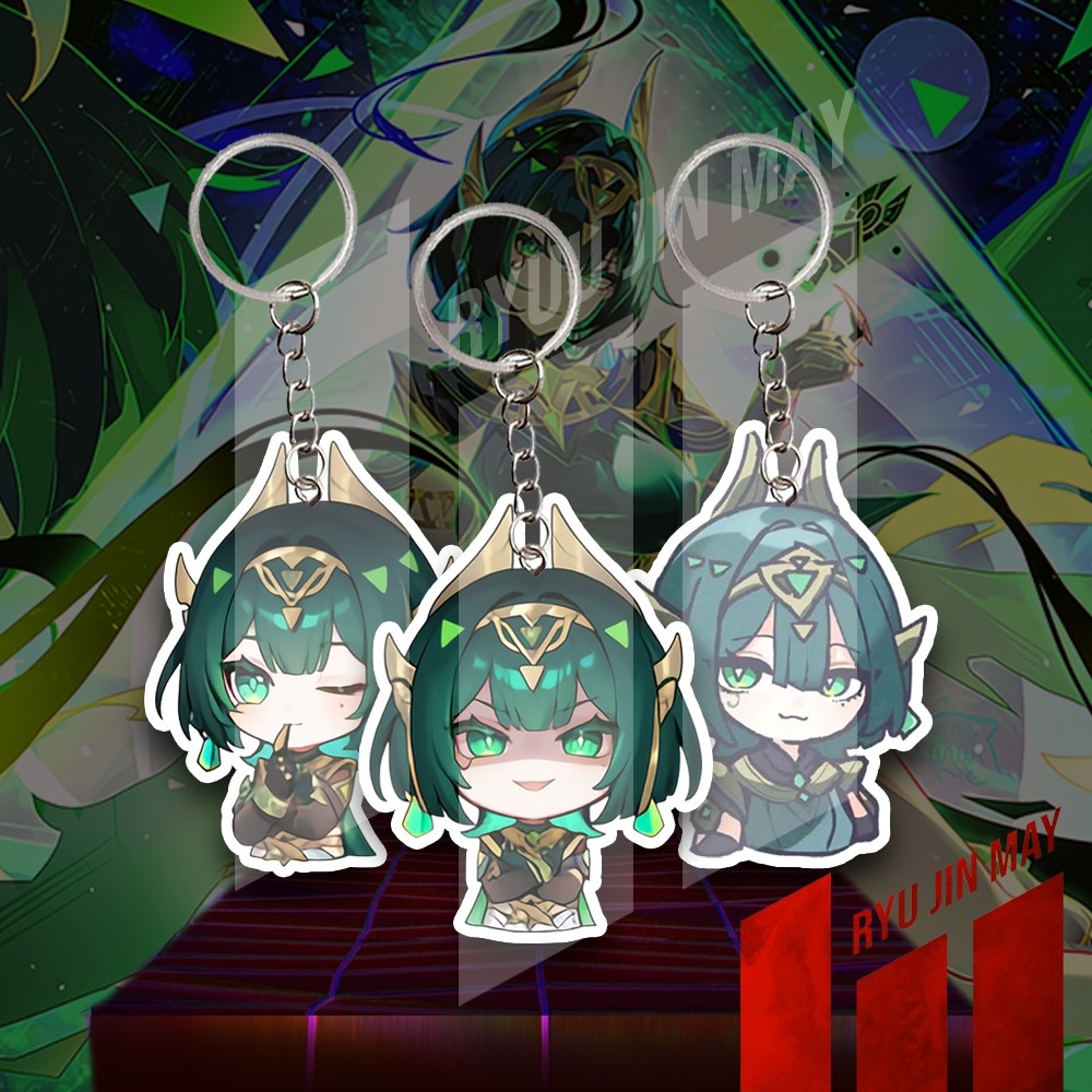 Gantungan Kunci / พวงกุญแจ / Gantungan HP - Genshin Impact - Nefer