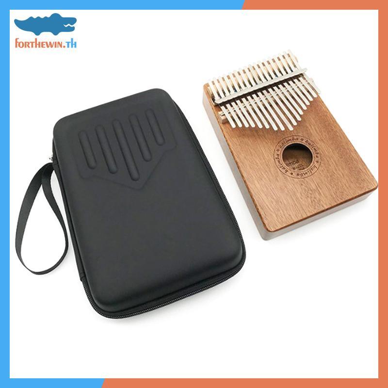 Forthewin 17-Tone Kalimba Thumb Thiened Kalimba Instrument Storage Case Kalimba Music Box th