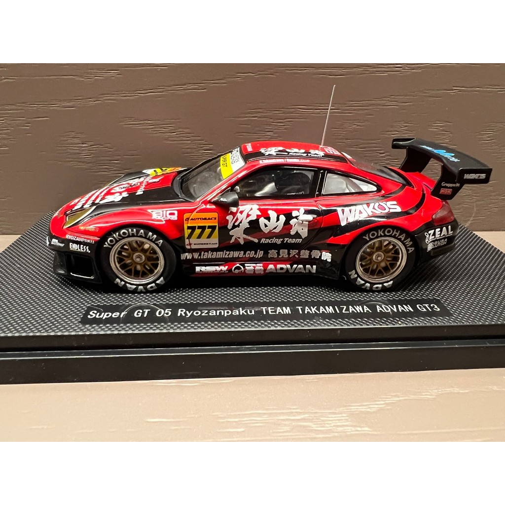 ((แพ็คเกจ SF Express Air Transport) ebbro 1: 43 2005 super gt RJOZANRAKU Fleet TAKUMIZUMI advan Pors