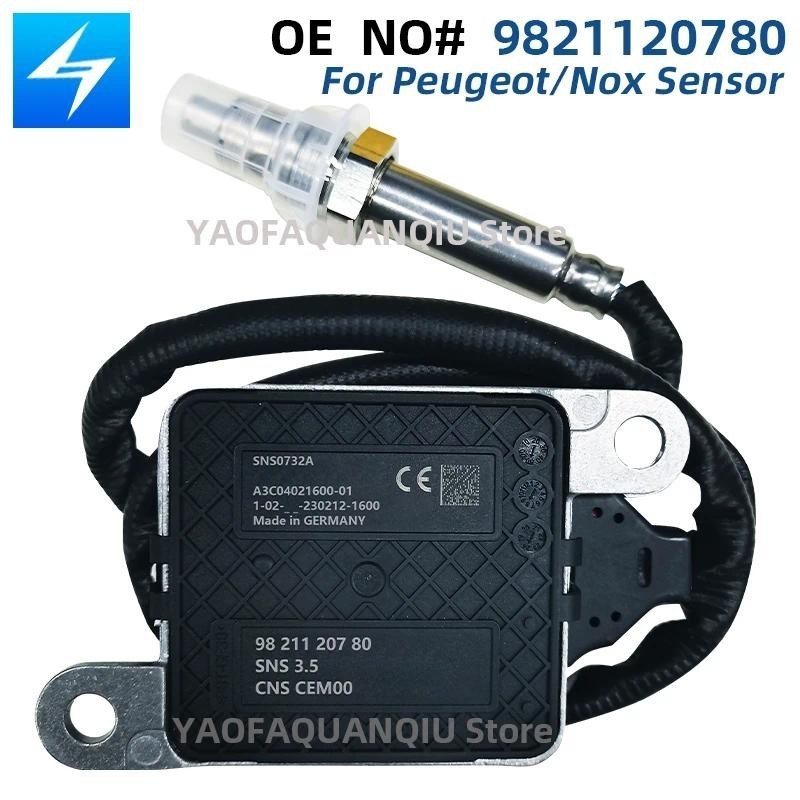 9821120780 เซนเซอร์ออกซิเจนไนโตรเจน NOX Sensor สําหรับ Citroen Peugeot 308 3008 5008 2.0 HDi 2012-20