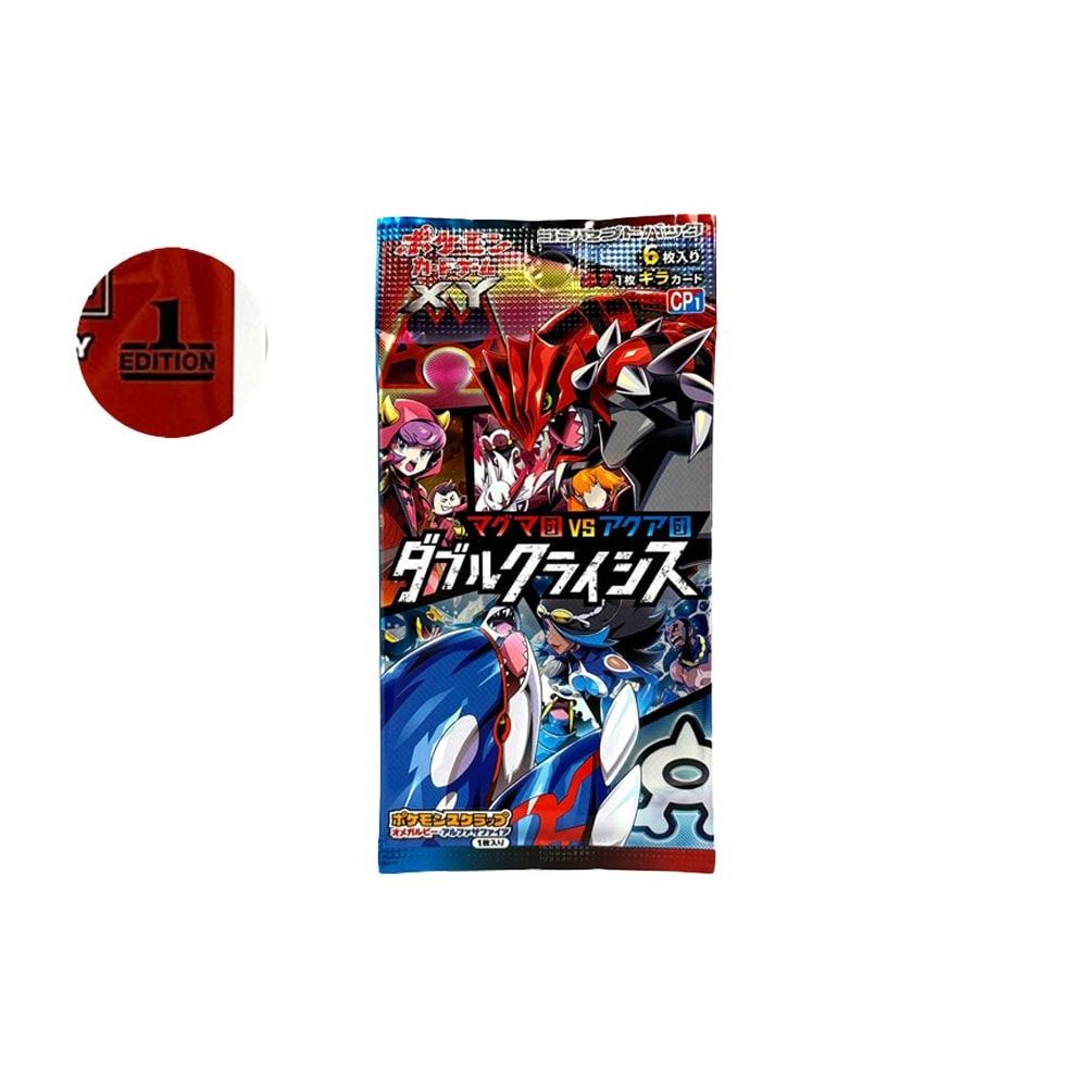 Pokemon Card Game XY Concept Pack Magma Team VS Aqua Double Crisis 1ED Unused