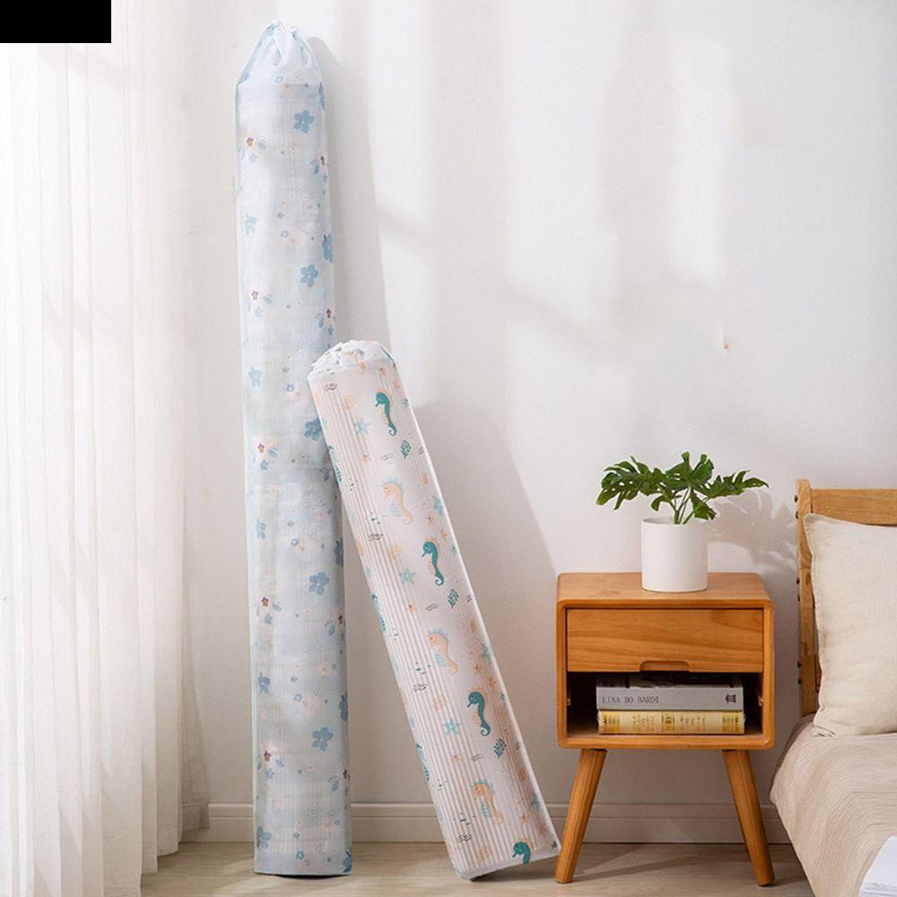 LILYES Bamboo Mat Cover, Moisture-proof Waterproof Cool Mat Storage Bag, Simple Folding PEVA กันฝุ่น