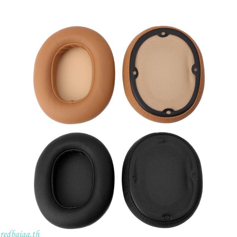 Redbaiaa แผ่นรองหูฟังเบาะสําหรับ EDIFIER W830BT W860NB Earmuffs สบายหูฟัง Pad