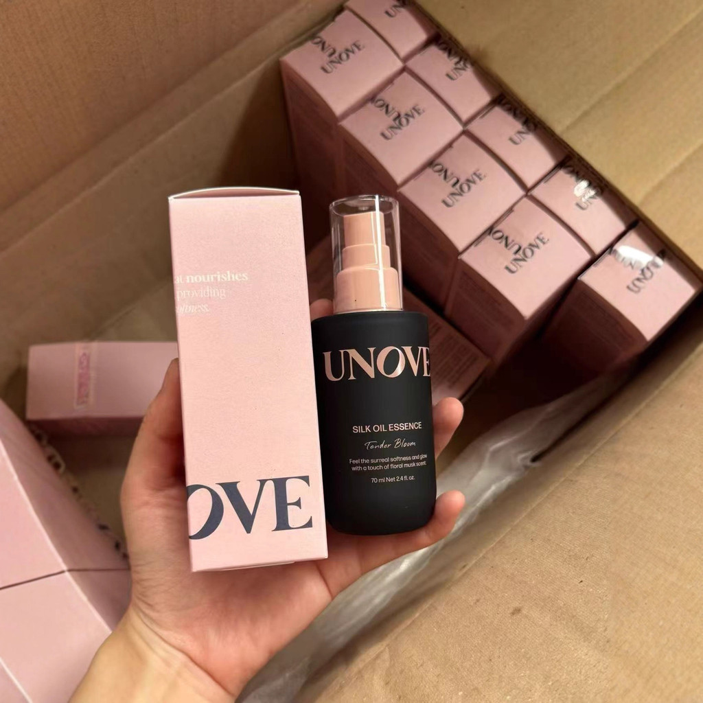 ดูสําหรับเกาหลี Ronova Hair Oil UNOVE Hair Oil Ronova UNOVE Hair Care Essential Oil กลิ่นดอกไม้ 70ml