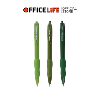 Faster (ฟาสเตอร์) ปากกาเจล ปากกา Mocha / Matcha Mousse รุ่น CX721 / CX722 ขนาด 0.5 mm. ( 1 ด้าม คละสีด้าม )