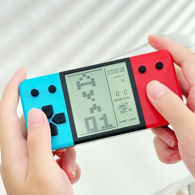 Tetris เกมคอนโซลหน้าจอฟาง 8090 Nostalgic Re Tetris เกมคอนโซลหน้าจอขนาดใหญ่ 8090 Nostalgic Retro มือถ