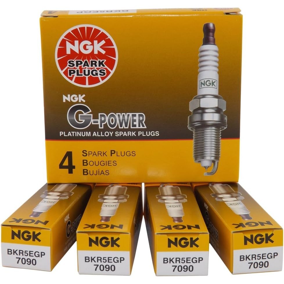หัวเทียน NGK 7090 BKR5EGP G-Power แพ็ค 4 ชิ้น
