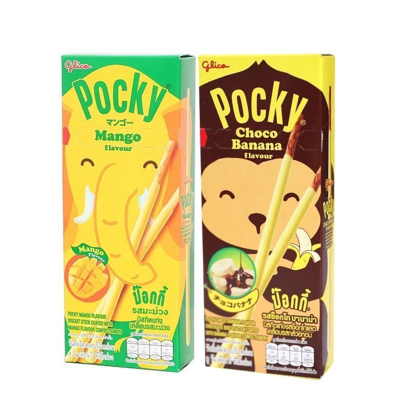 Original Imported Thailand Glico PRETZ PRETZ Biscuit Stick Pocky Pocky Multi-รสเสริม Casual