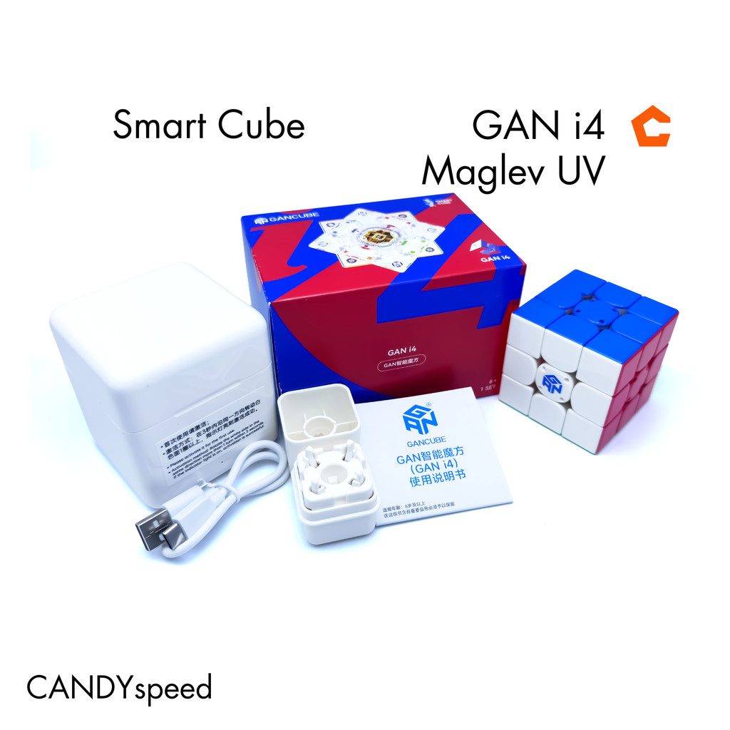 รูบิคอัจฉริยะ Rubik GAN i4 Maglev UV Smart Cube AI | By CANDYspeed