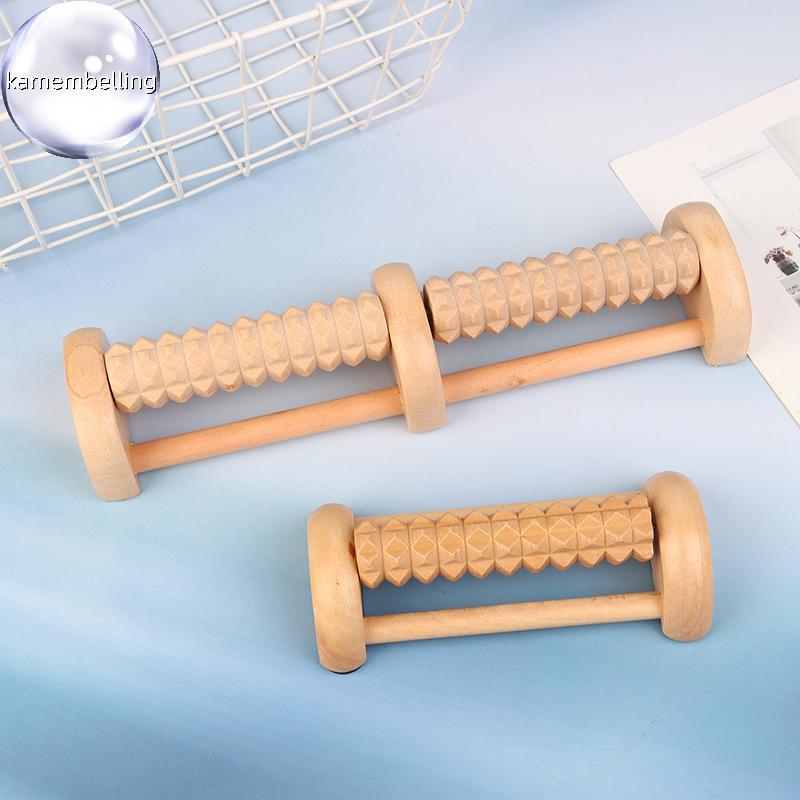 Kaembelling Foot Sole Massager บรรเทา Plantar Fasciitis ไม้ลูกกลิ้งประเภทไม้เนื้อแข็งนวดเท้าและขา Ac