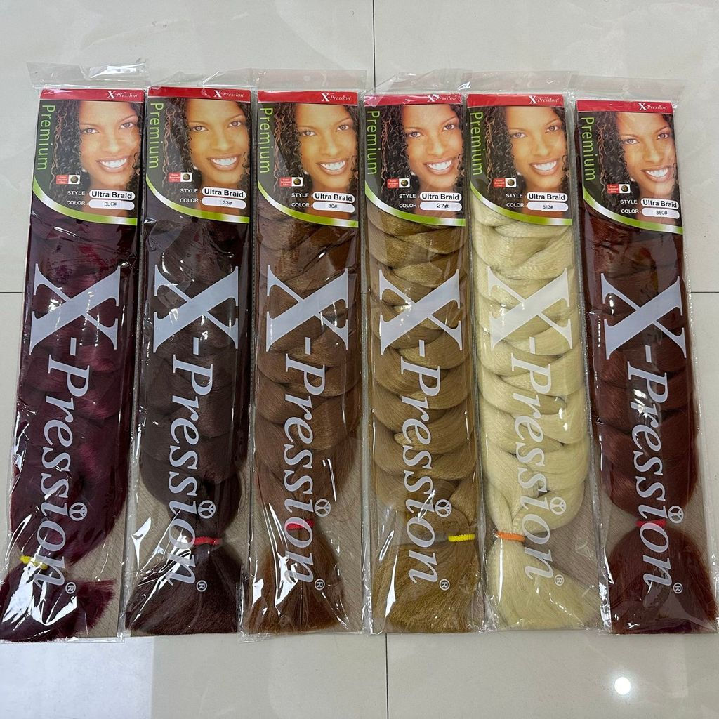 New Product#Xpression Braids Synthetic Hair Dreadlock wig165g 82inch Braid12Y