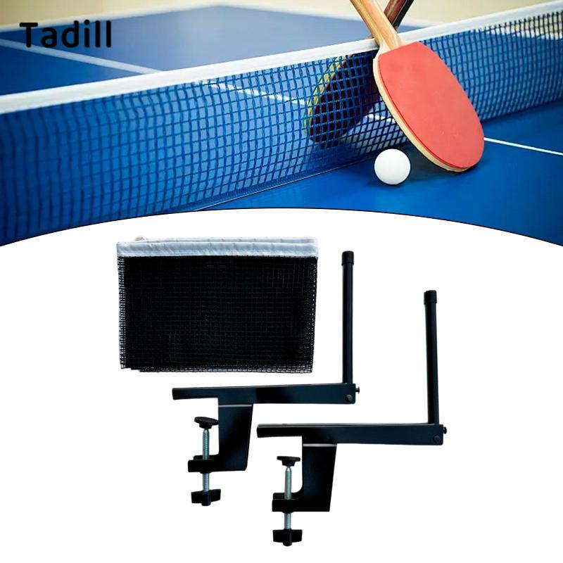Tadill Pingpong สุทธิพร้อม Clamps เปลี่ยนอุปกรณ์เสริมมืออาชีพสําหรับการฝึกอบรม Home Practice ความหนาในร่ม 2 ซม.ถึง 6.5 ซม.ตาราง — صورة 4