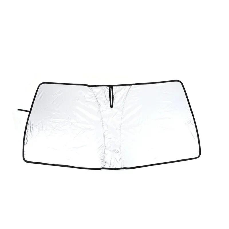 รถ Sun Visor กระจกบังแดดพับหน้าต่างด้านหน้า Sun Shade UV Rays สําหรับ Lexus LX570 2016 -2021 อุปกรณ์