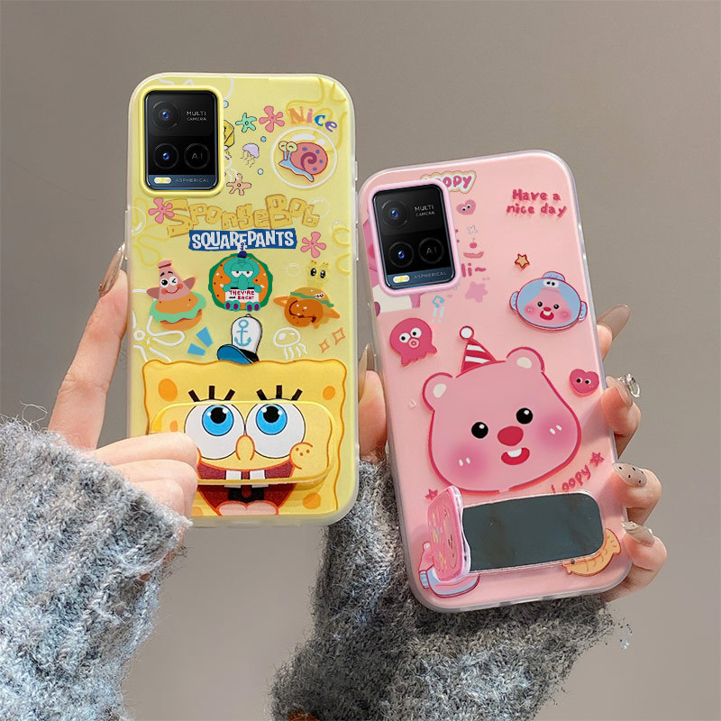 เคส Vivo V2111 / V2152 / V2140 / V2110 / V2135 / V2109 TPU ลายการ์ตูน น่ารัก กันกระแทก พร้อมส่งวันนี