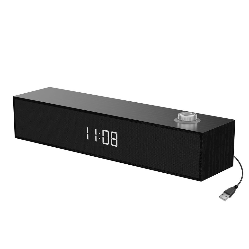 Kaiyang Desktop Computer Bluetooth Speaker High Quality Clock Audio Game Wired Wireless Soundbar