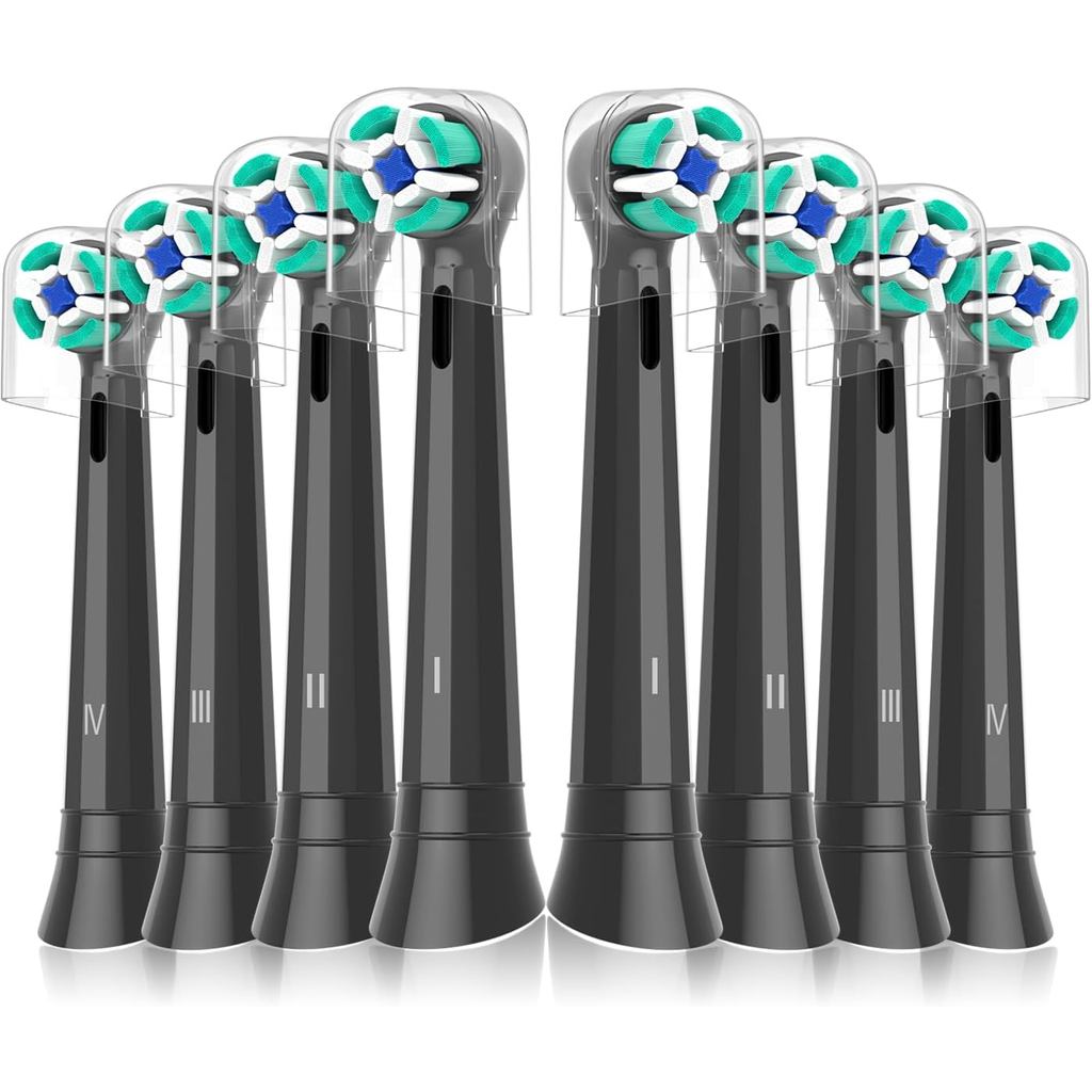 หัวเปลี่ยนเข้ากันได้กับแปรงสีฟันไฟฟ้า Oral B iO, หัวแปรงสีฟันแบบนุ่มเหมาะสําหรับ Oral-B iO 2/3/4/5/6